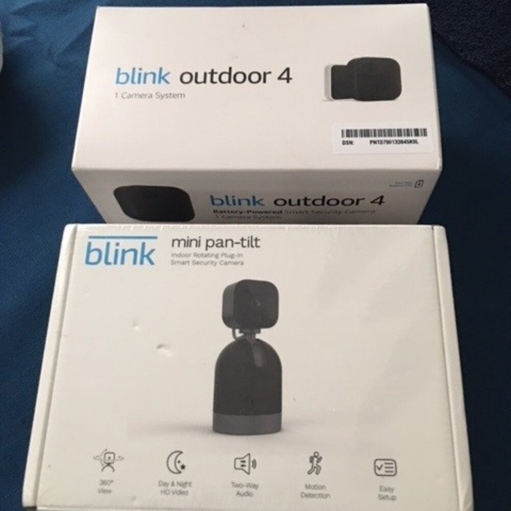 BLINK OUTDOOR 4 AND BLINK MINI PAN TILT